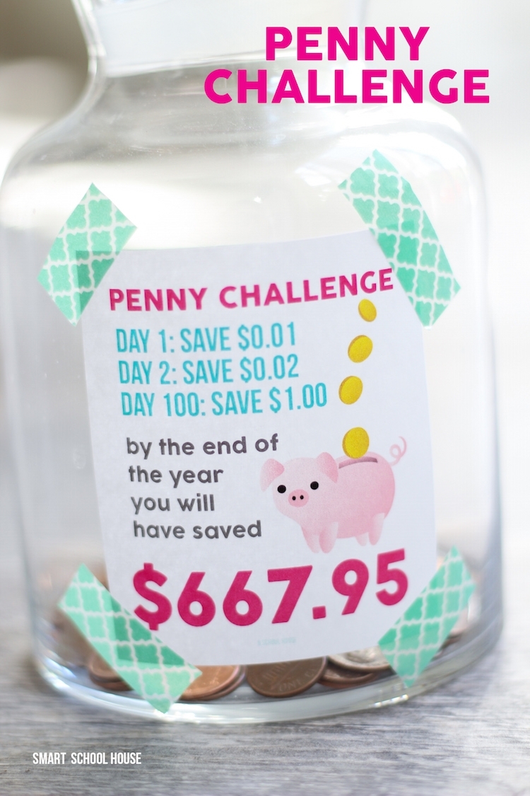 The Penny Challenge - Save Hundreds Of Dollars Using A Penny