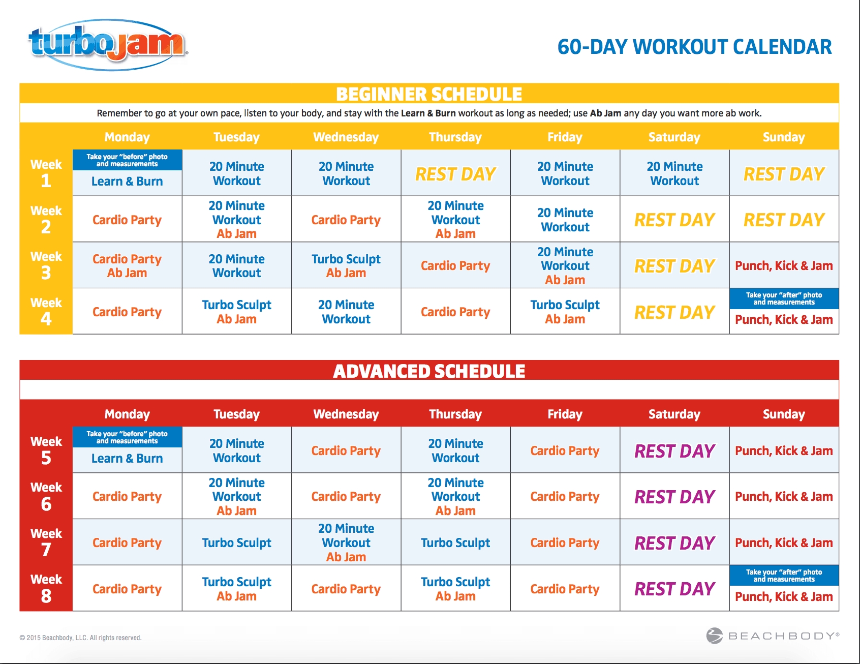 Turbo Jam Review &amp; Workout Calendar [What You Need To Know]