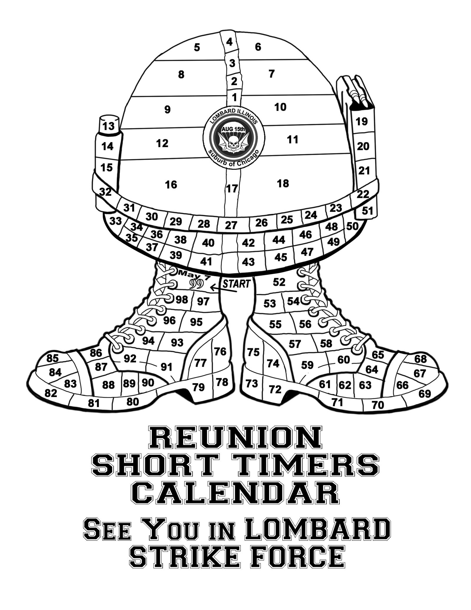 Short Timers Calendar Image Calendar Template 2021