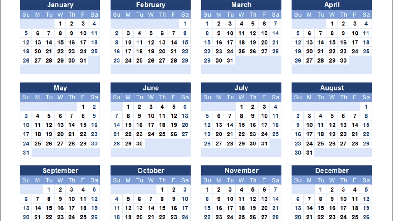 Calendar Saptamani | Calendar Template 2021