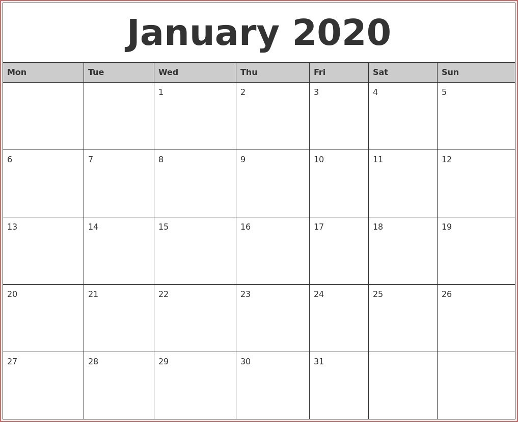 2020 Monthly Calendars With Time Slots | Calendar Template Printable