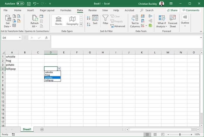 Adding A Date Picker To A Drop Down In Excel | Calendar Template 2022