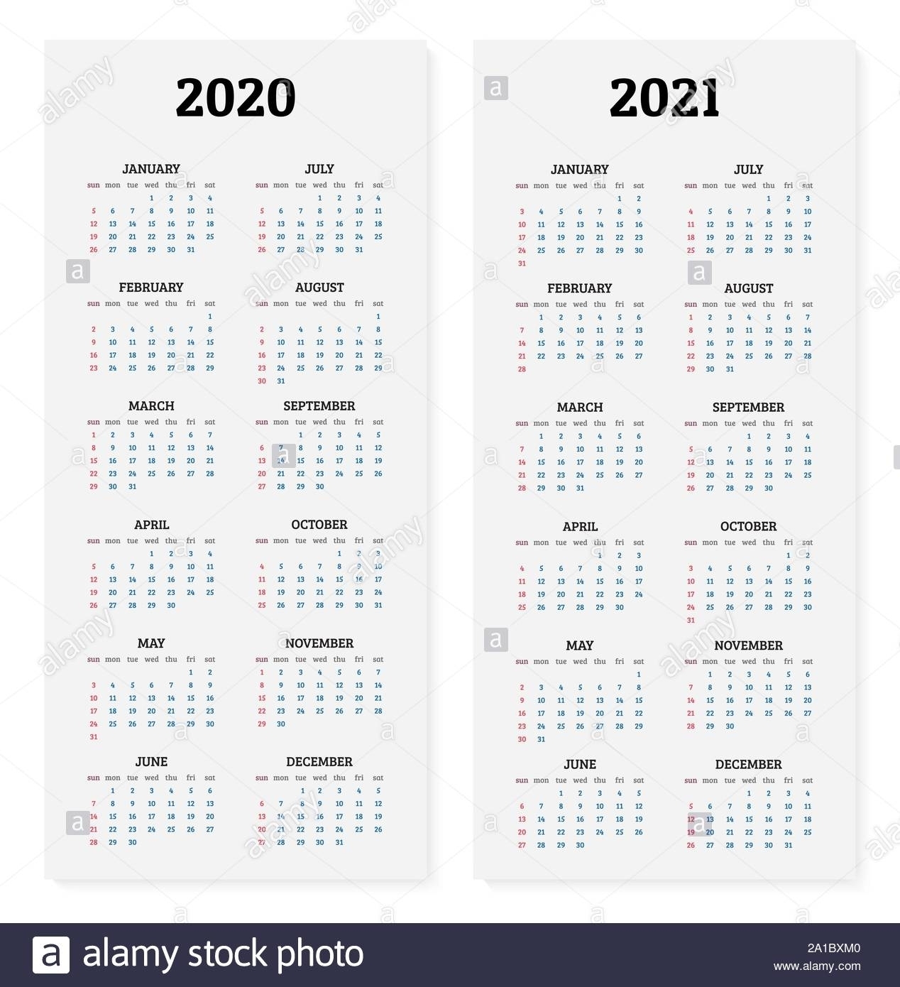 Calendario Juliano 2020 | Calendar Template 2020