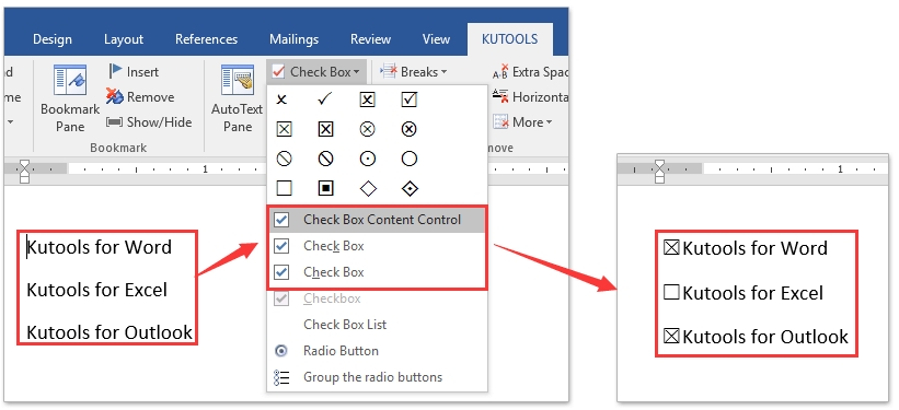 How To Insert Date Picker Showing Current Date By Default In Word?