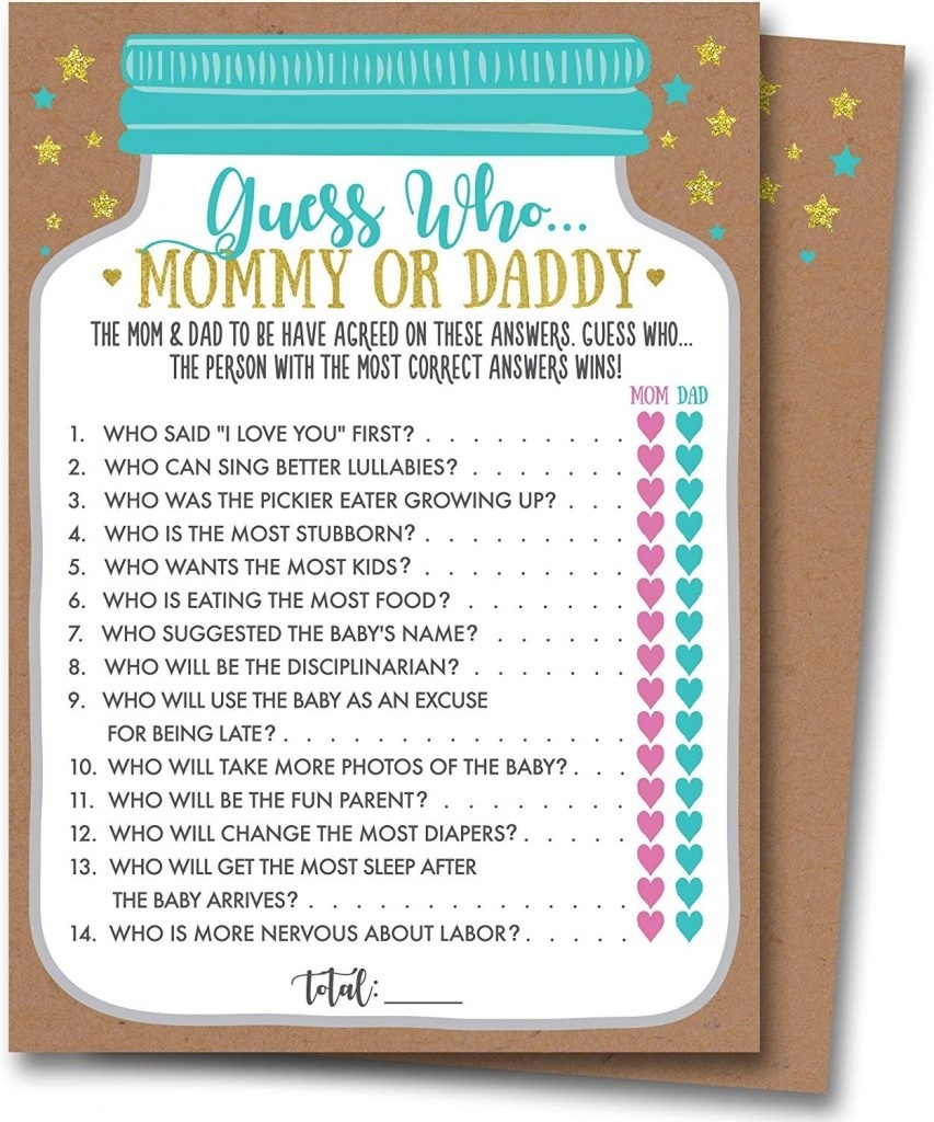 18 Printable Baby Shower Games - Happiness Is Homemade