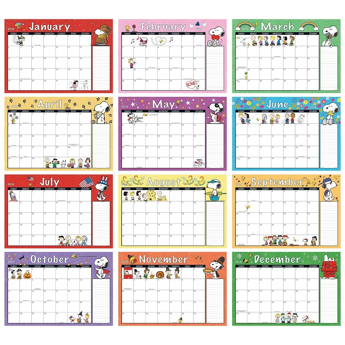 2019-2020 Peanuts® Calendar Pad | Current Catalog | Planner