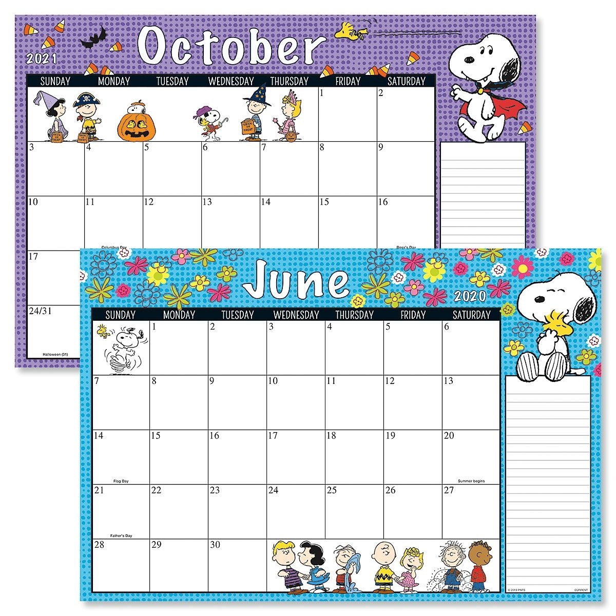 2020-2021 Peanuts® Calendar Pad