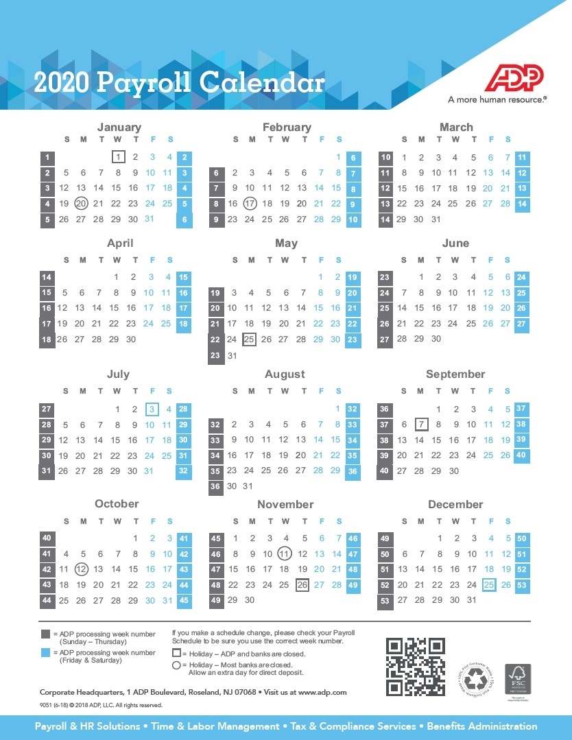 2021 Biweekly Payroll Calendar Canada/Page/2 | Payroll