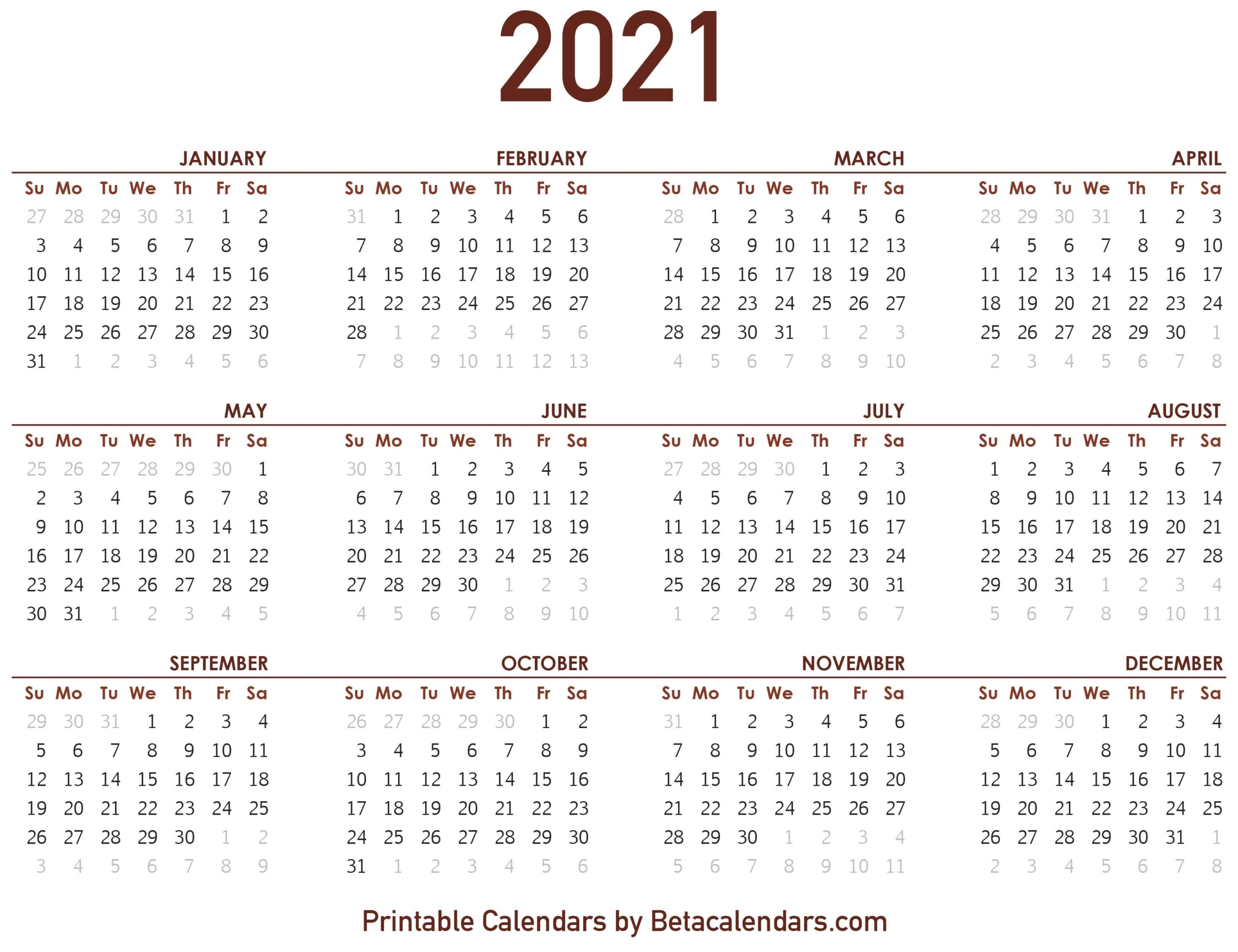 2021 28 Day Expiration Calendar Calendar Template 2021