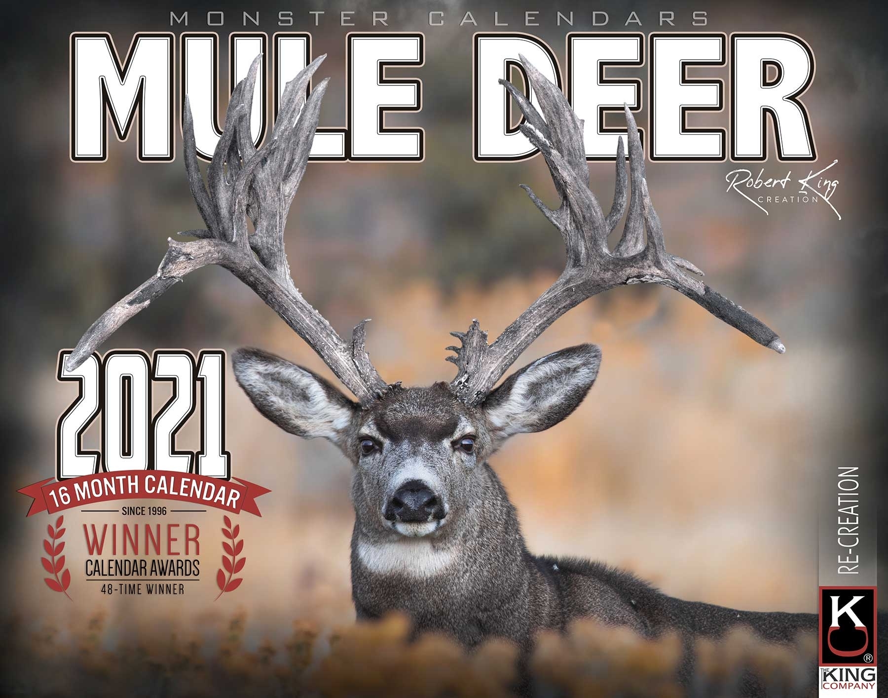 2021 Monster Mule Deer Calendar