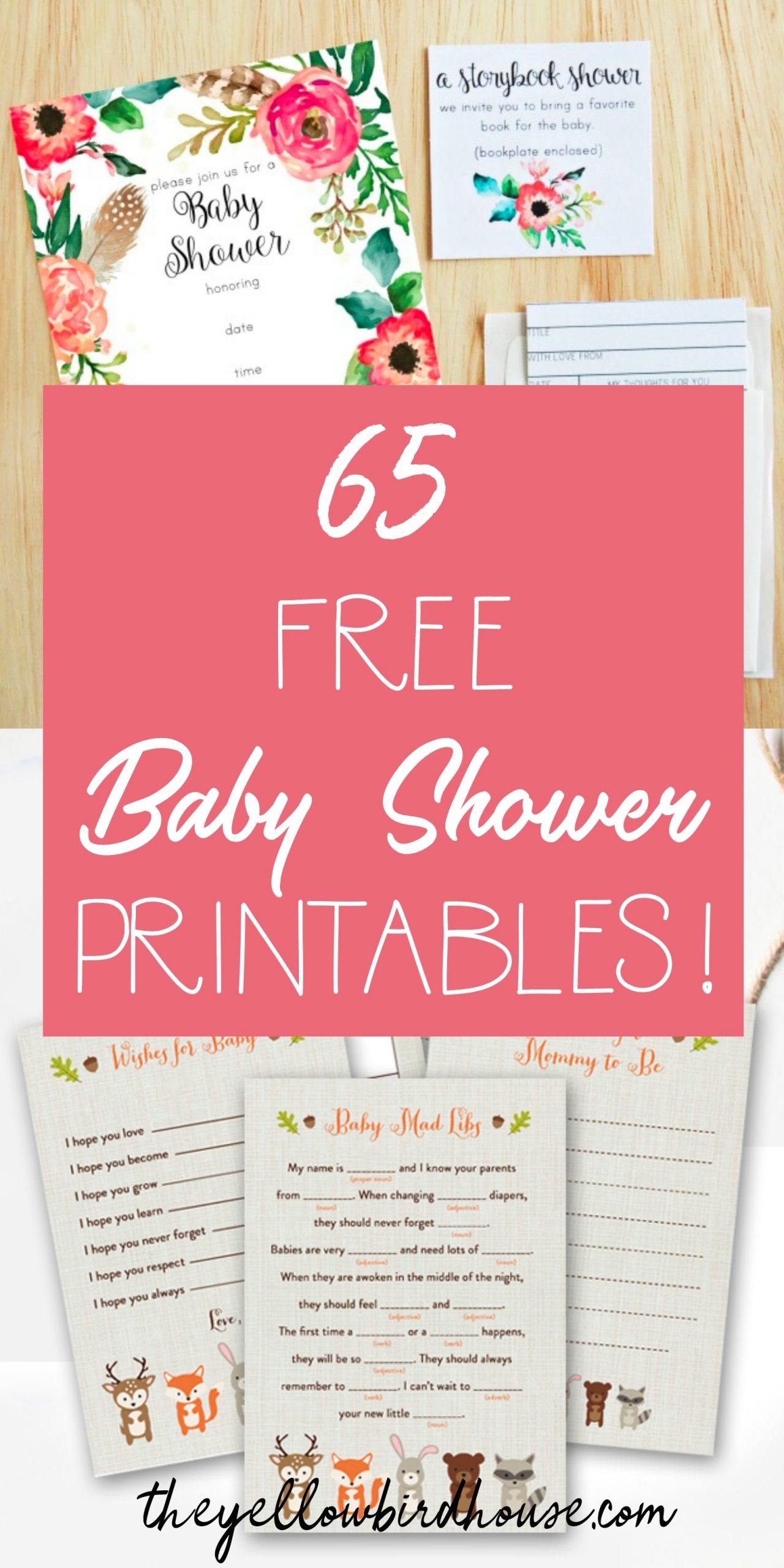 65 Free Baby Shower Printables For An Adorable Party