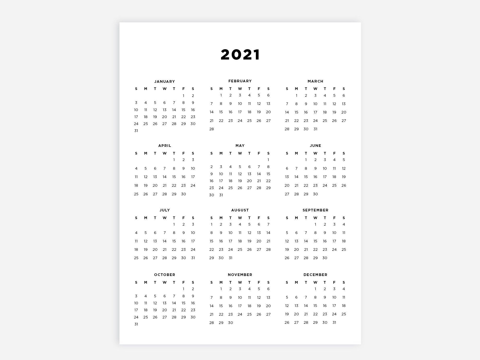 Free Printable December 2021 85 X 11 Calendar Calendar Template 2022