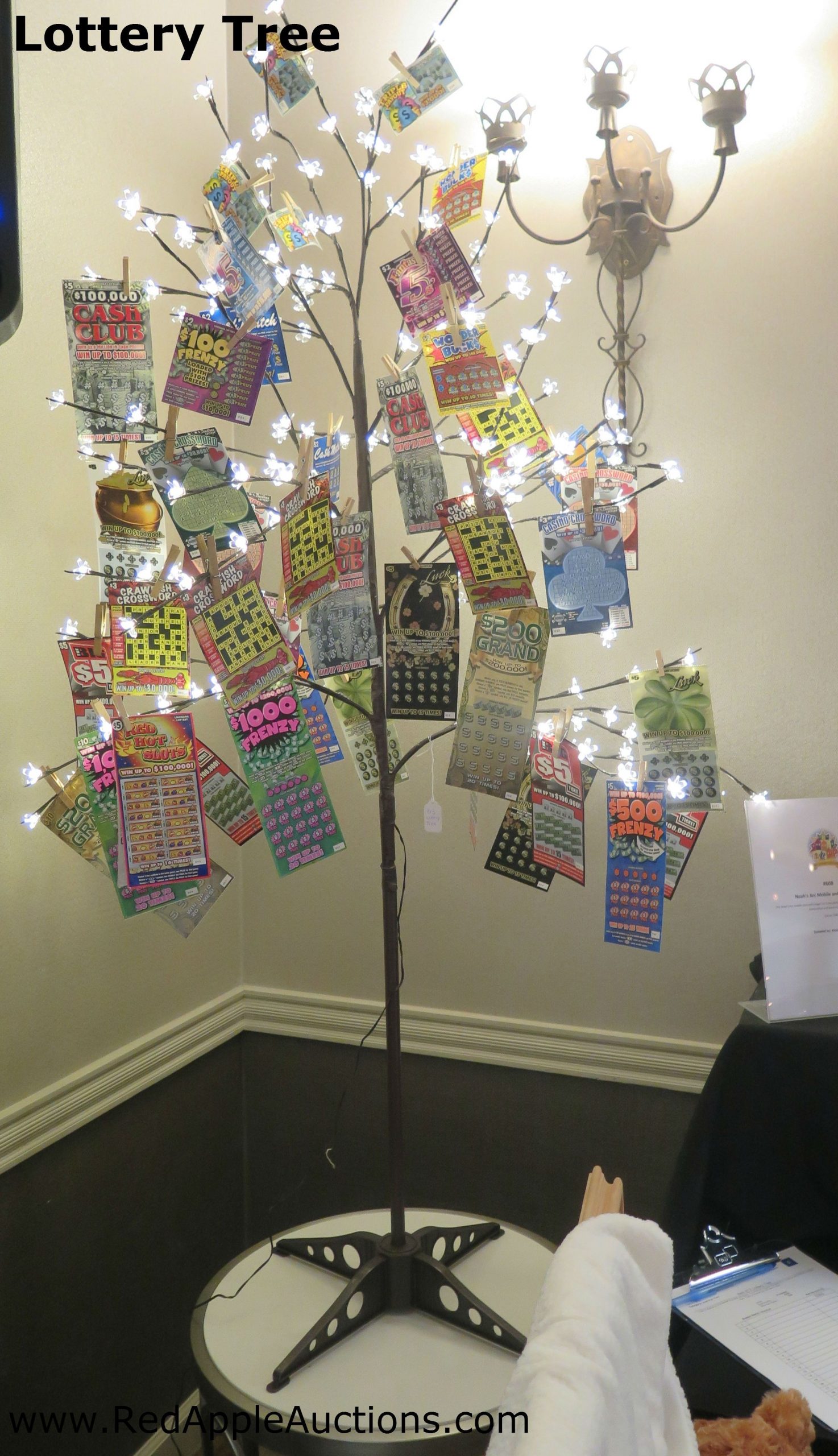 A &quot;Lottery Ticket Tree&quot; Is Popular At Any Fundraising