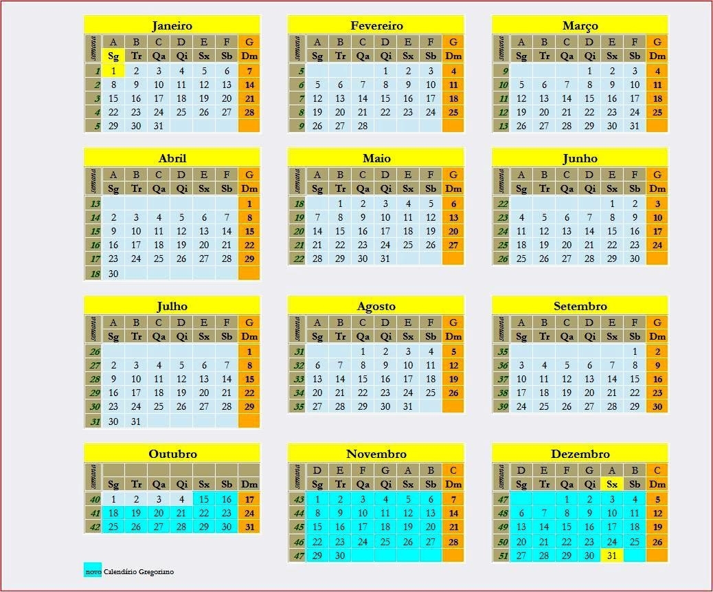 A Reforma Gregoriana Do Calendário Juliano - Mais Relevante