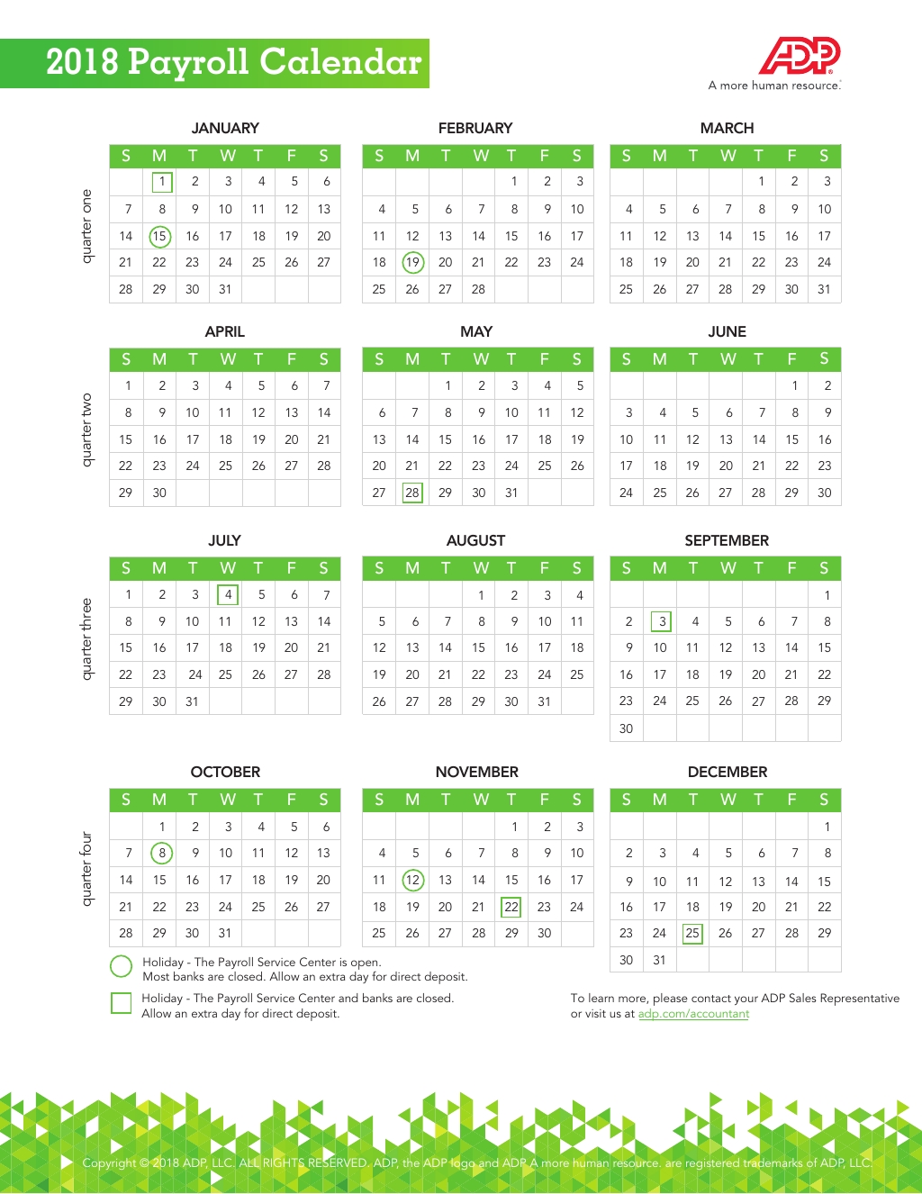 Adp 2021 Payroll Calendar | Payroll Calendar 2020