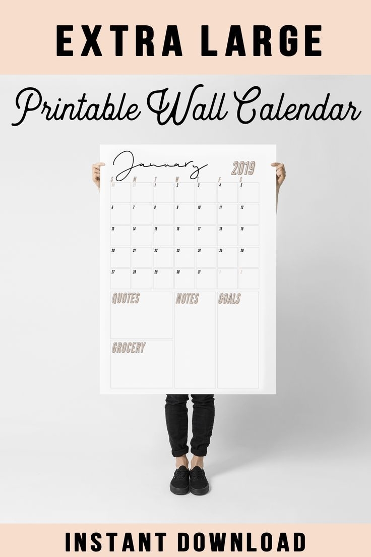 Best Cost-Free Large Calendar Printables Thoughts | Large