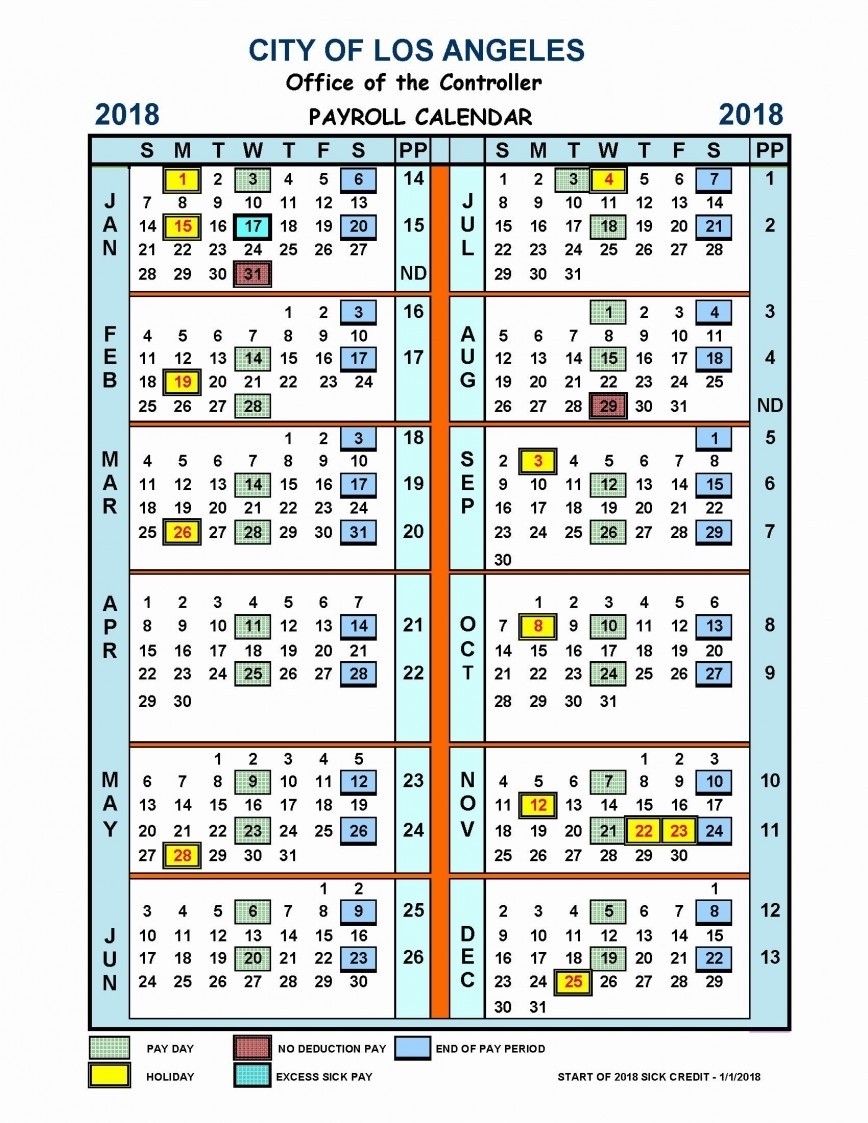 Biweekly Payroll Calendar Template 2020 ~ Addictionary