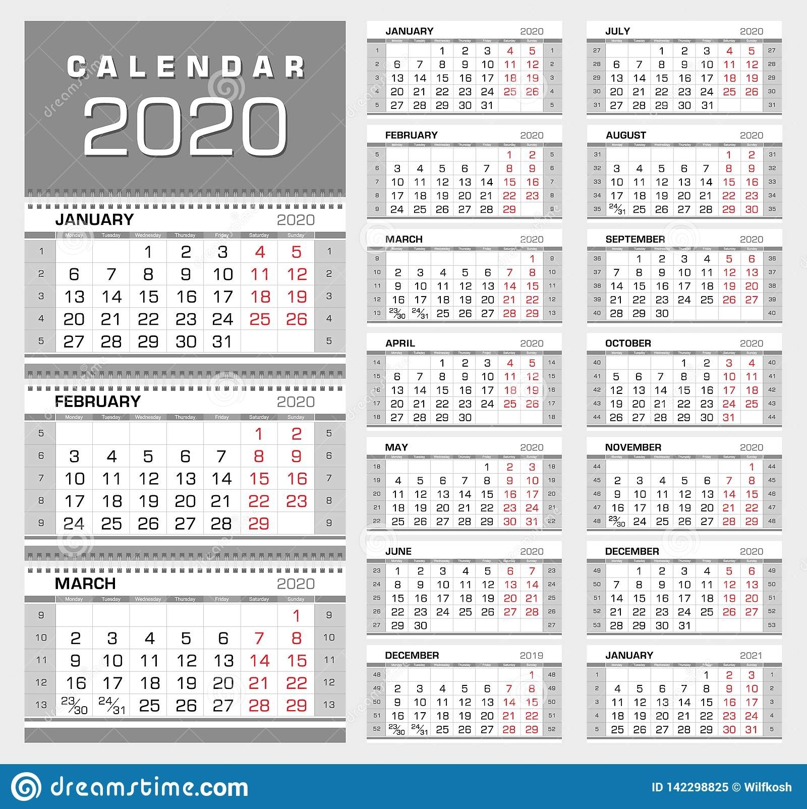 Arriba 90 Imagen De Fondo Calendario Con Semanas Del Año El último