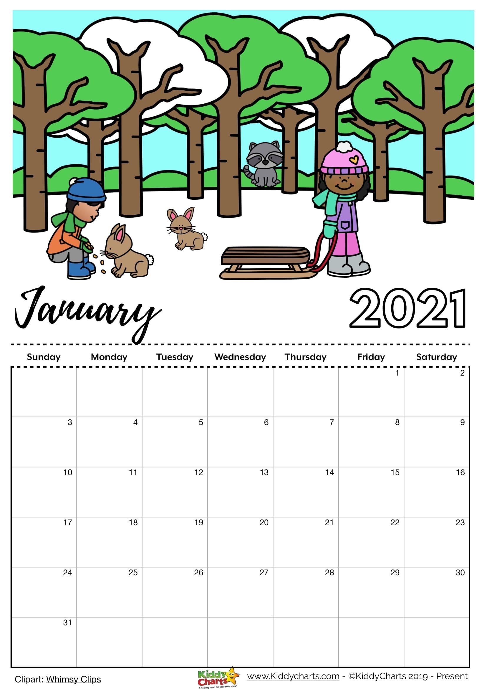 Check Our New Free Printable 2021 Calendar! | Calendar