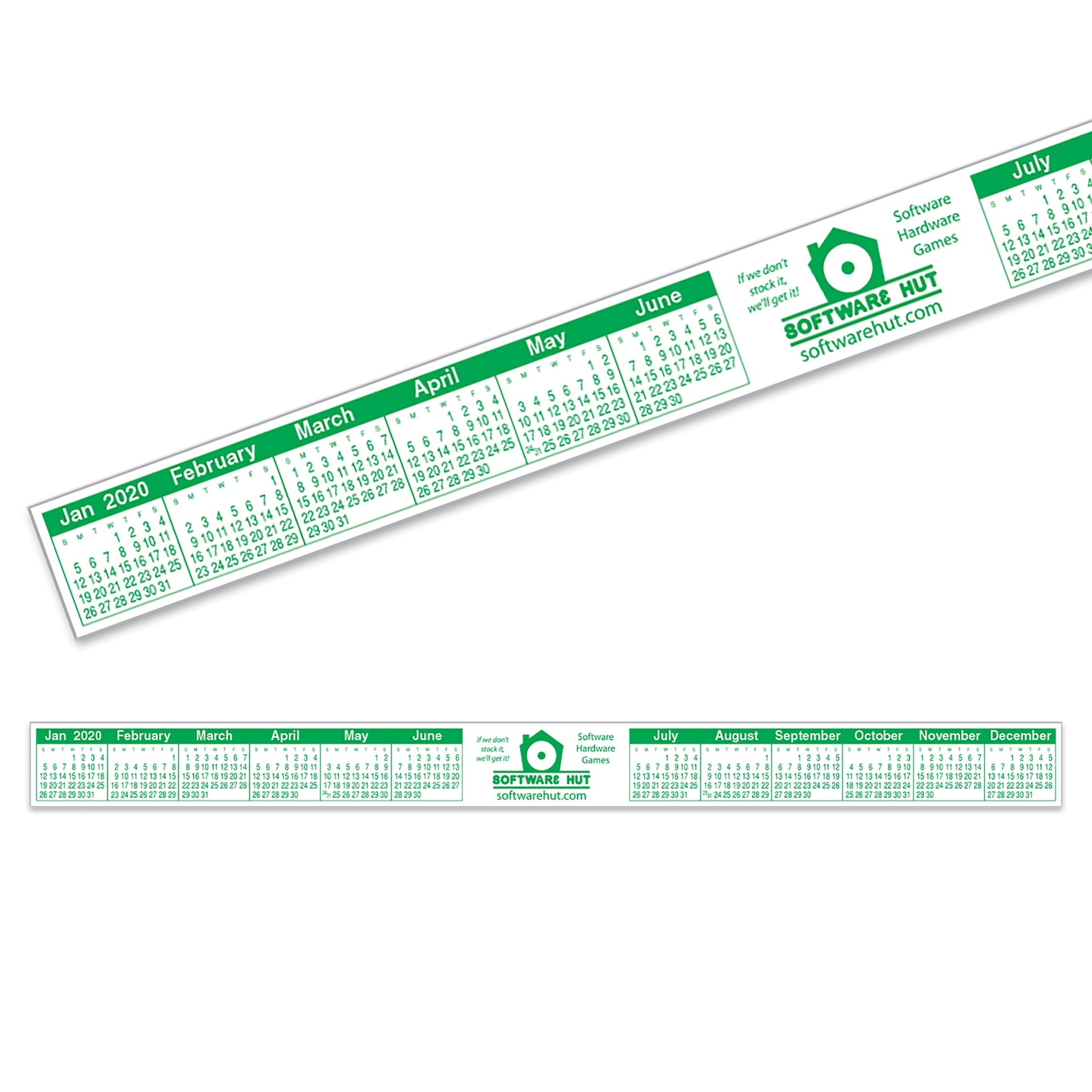 Computer Monitor/Keyboard Calendar