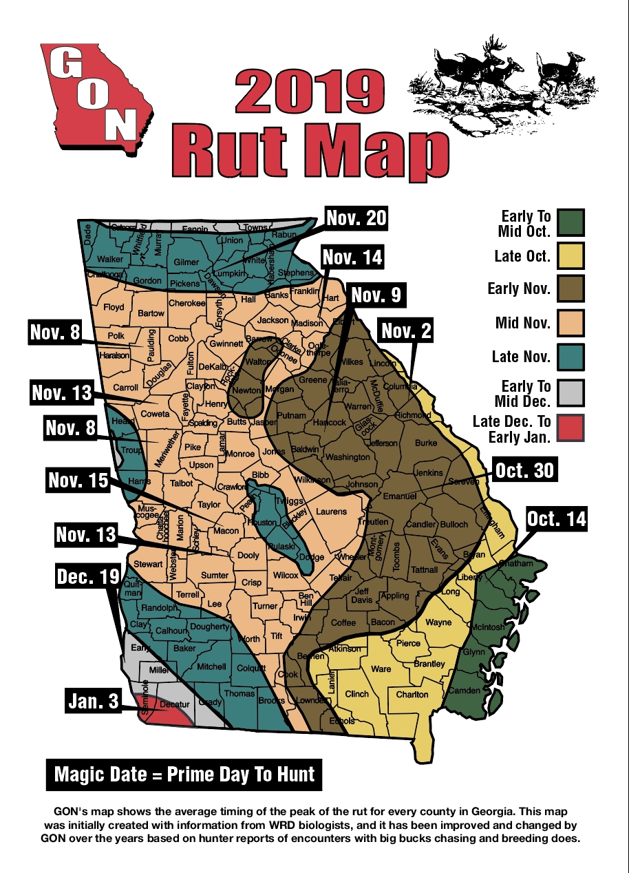 Deer Movement Chart 2019 - The Future