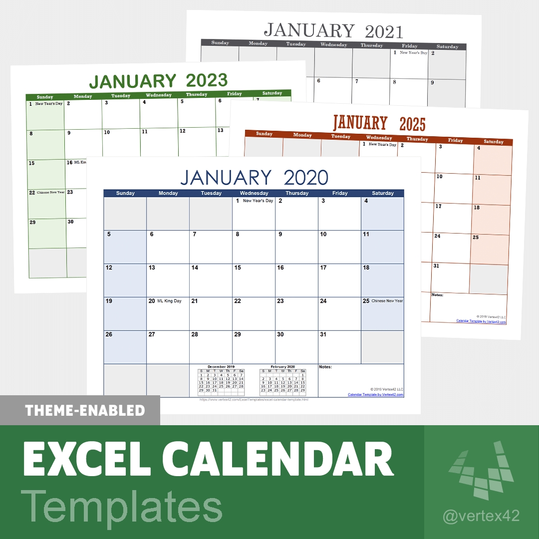 Download Calendar Template In Excel 1 Solid Evidences