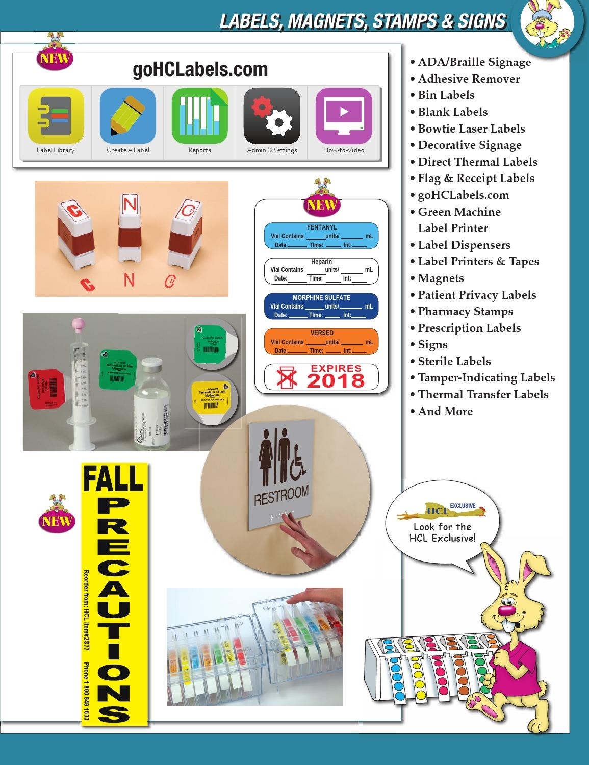 Ether Bunny - Labels, Magnets, Stamps &amp; Signs By Health Care