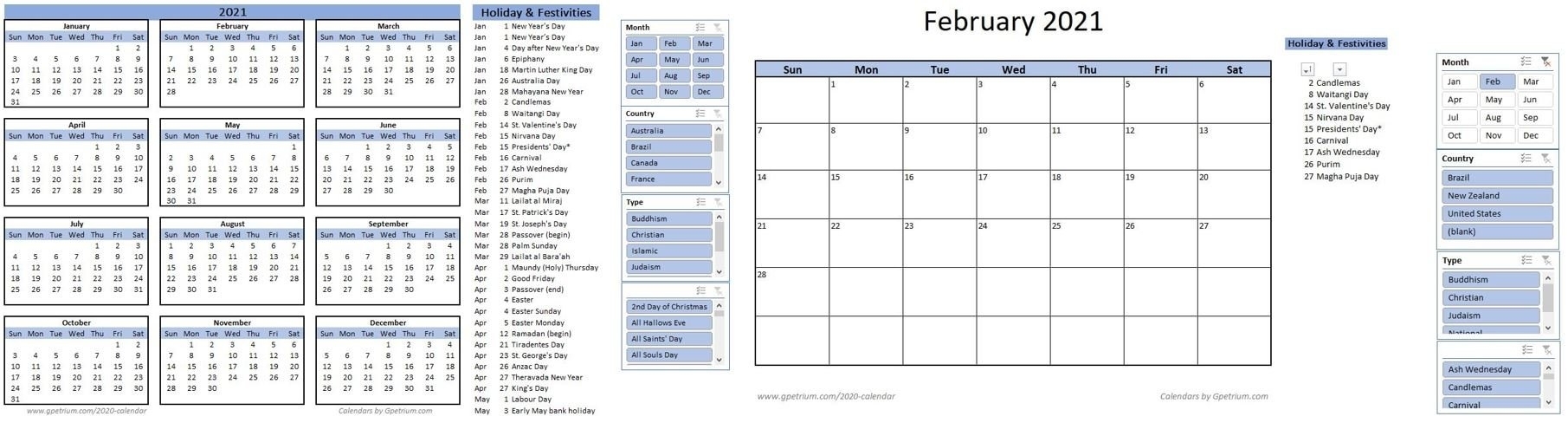 Free 2021 Calendar Template In Excel – Gpetrium