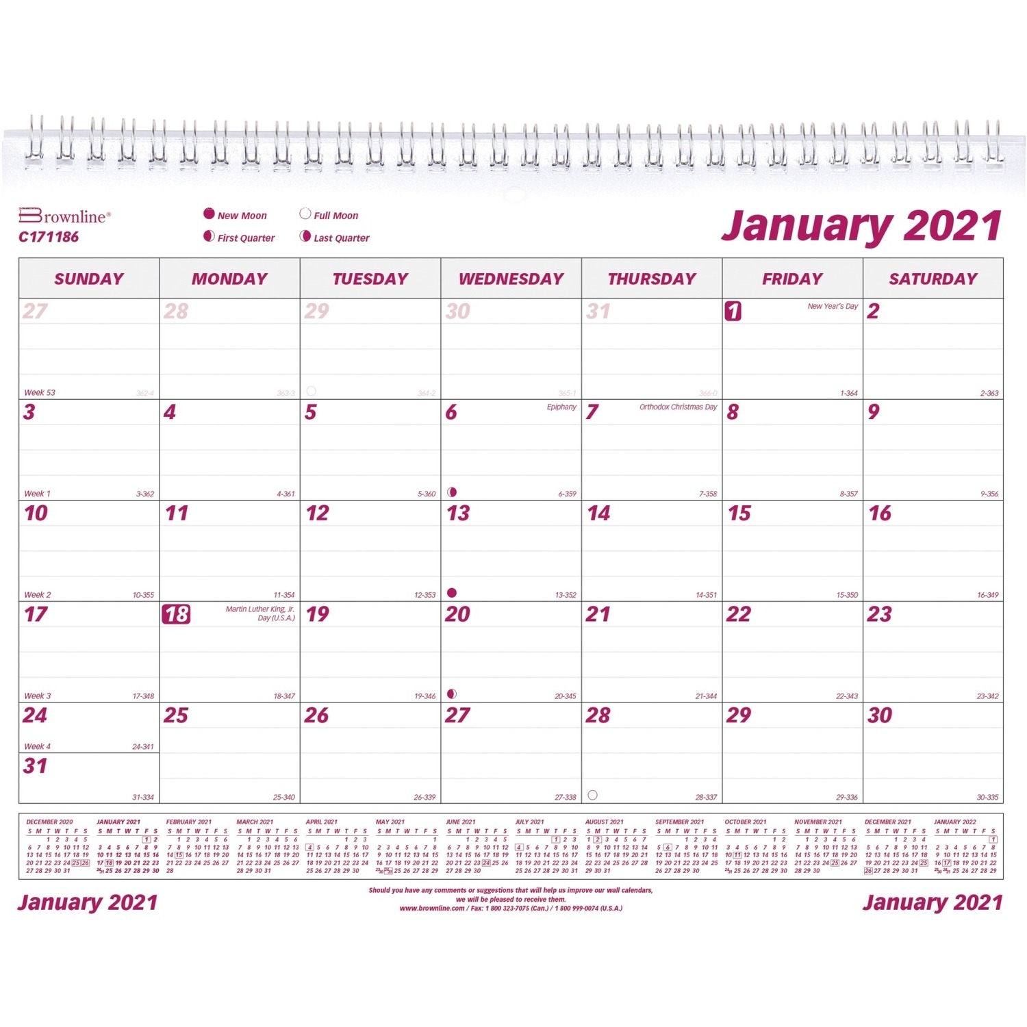 Home :: Office Supplies :: Calendars &amp; Planners :: Calendars