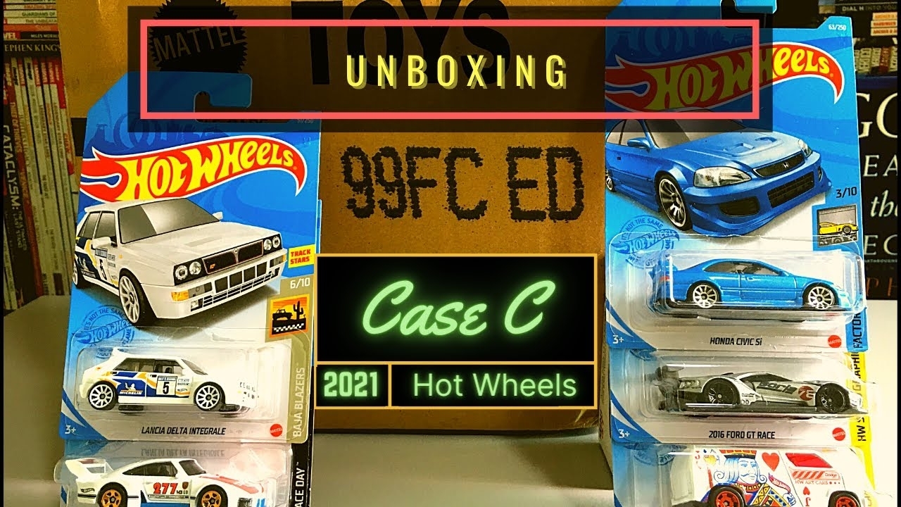 Hot Wheels 2021 Mainline “C” Case Unboxing – Orange Track