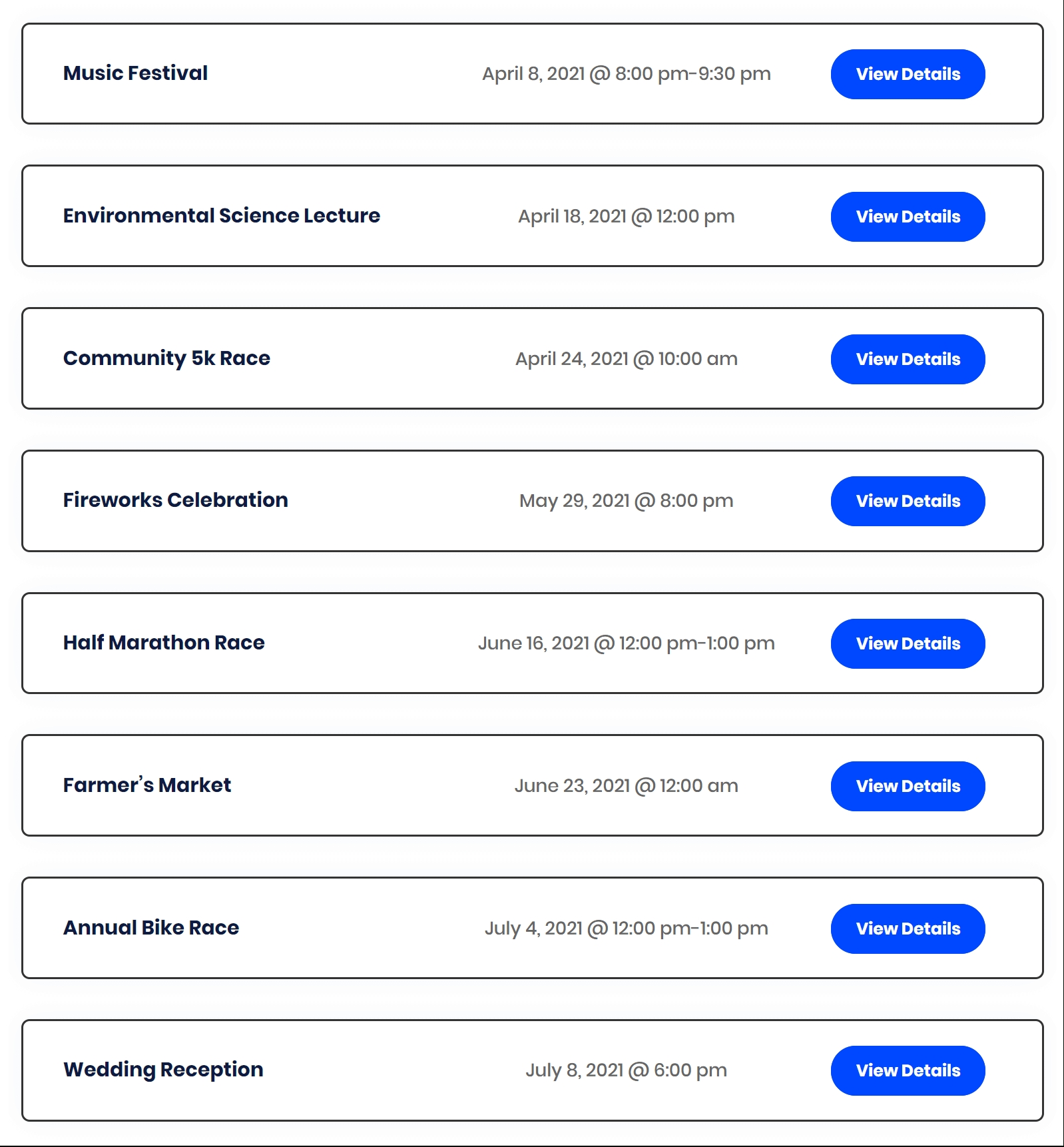 How To Change The Divi Events Calendar Events Feed To