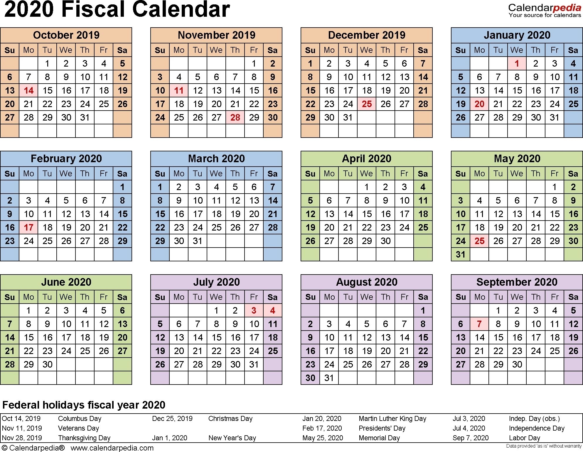 Incredible 2020 Federal Leave Calendar In 2020 | Payroll