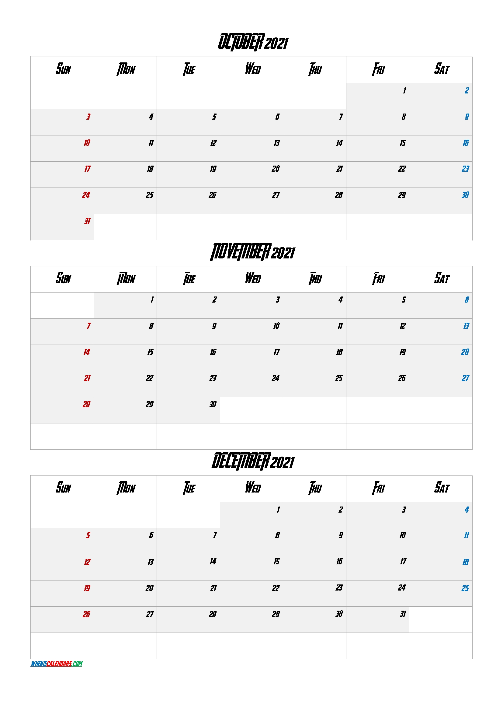 July August September 2021 Calendar Printable Free - Free