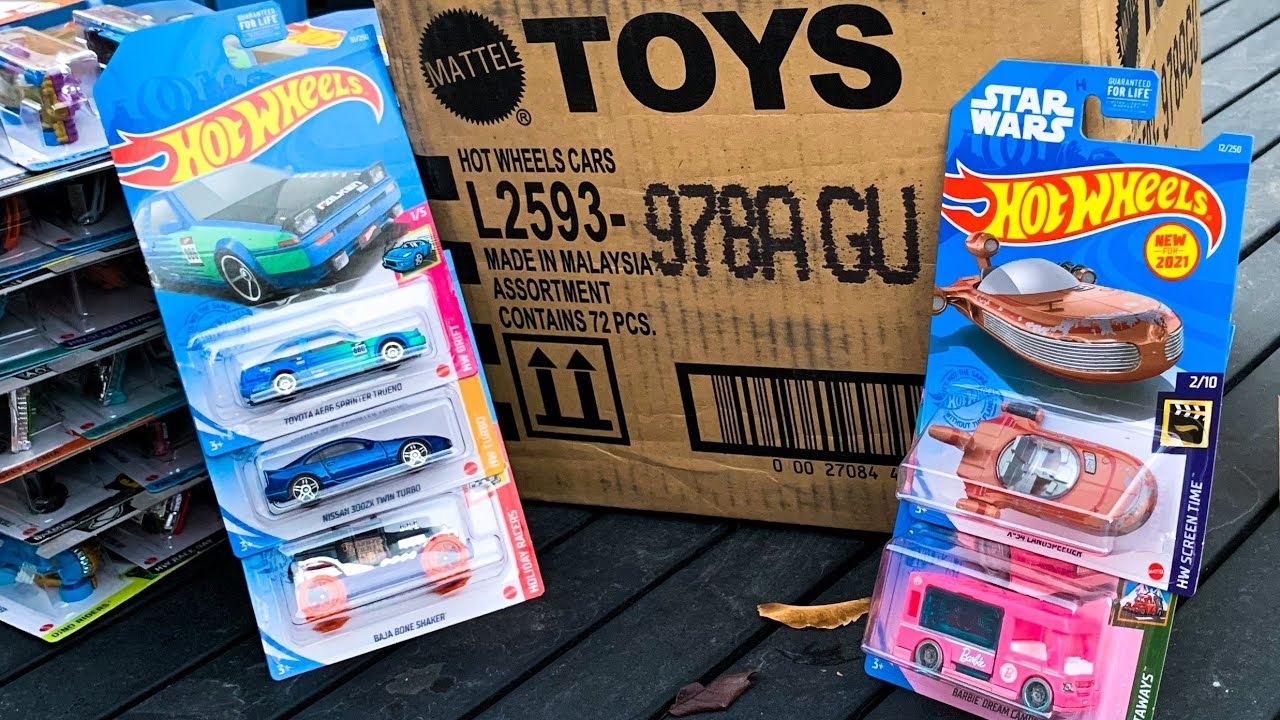 Lamley Outdoor Unboxing: Hot Wheels 2021 A Case (First Case Of The Year!)