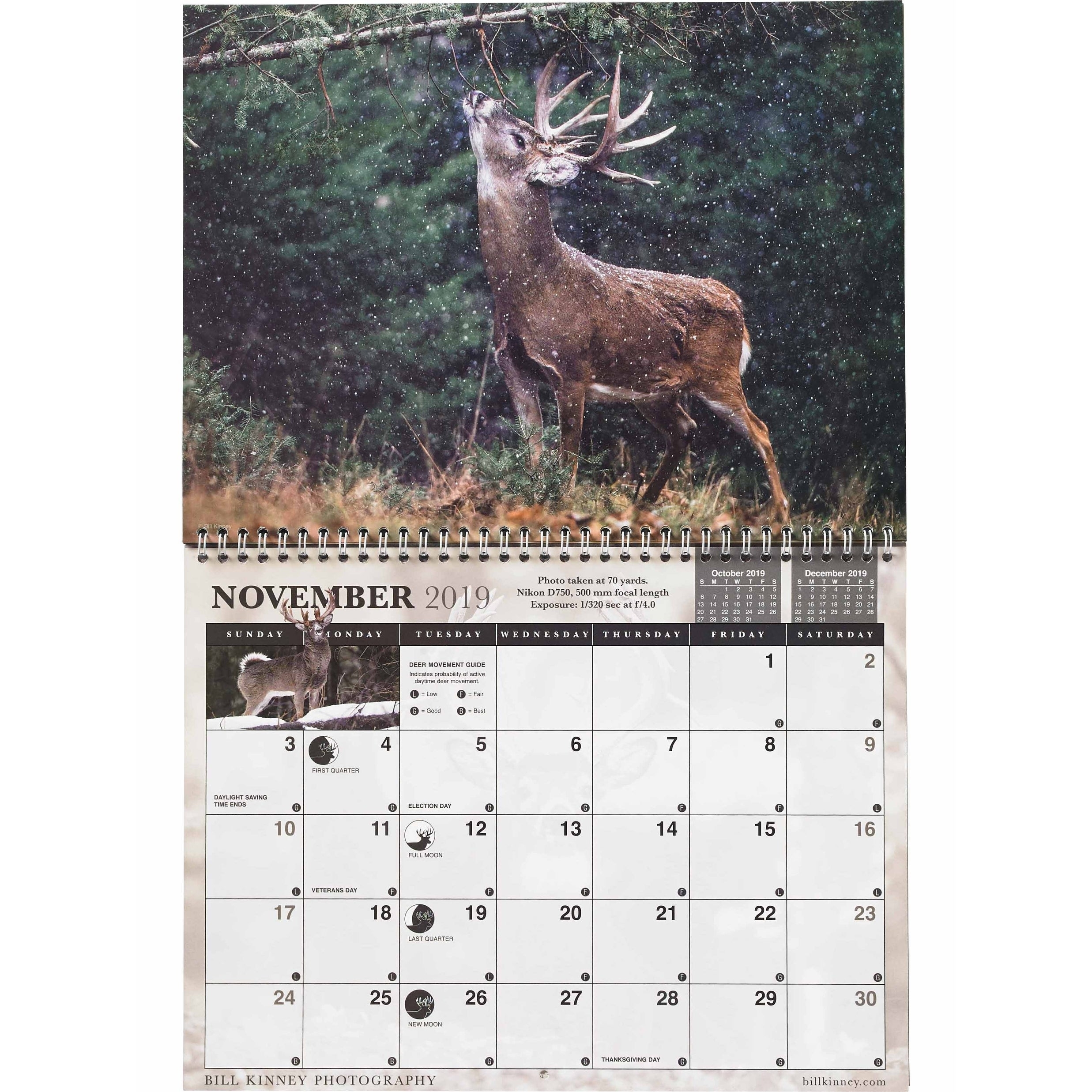 Legendary Whitetails Trophy Whitetail Deer 2019 Calendar