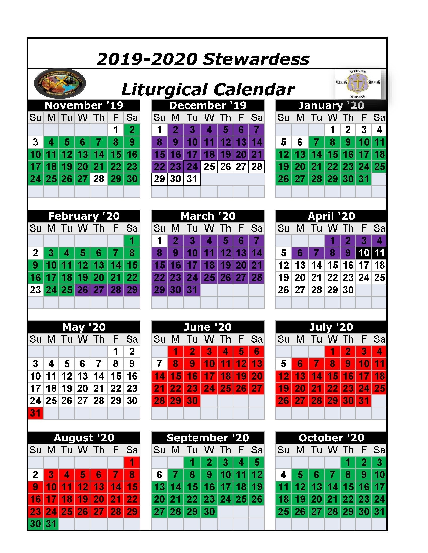 Liturgical Year Worksheet | Printable Worksheets And