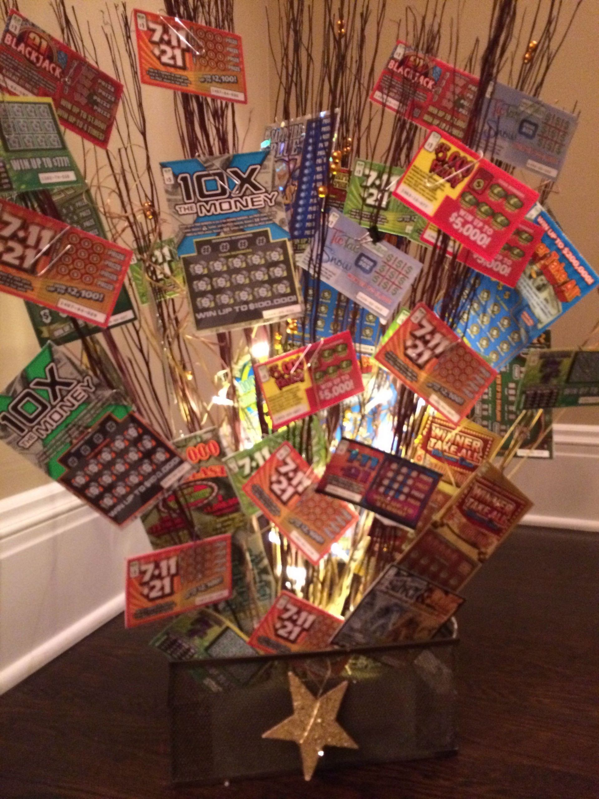 Lottery Ticket Basket | Fundraiser Baskets, Auction Baskets