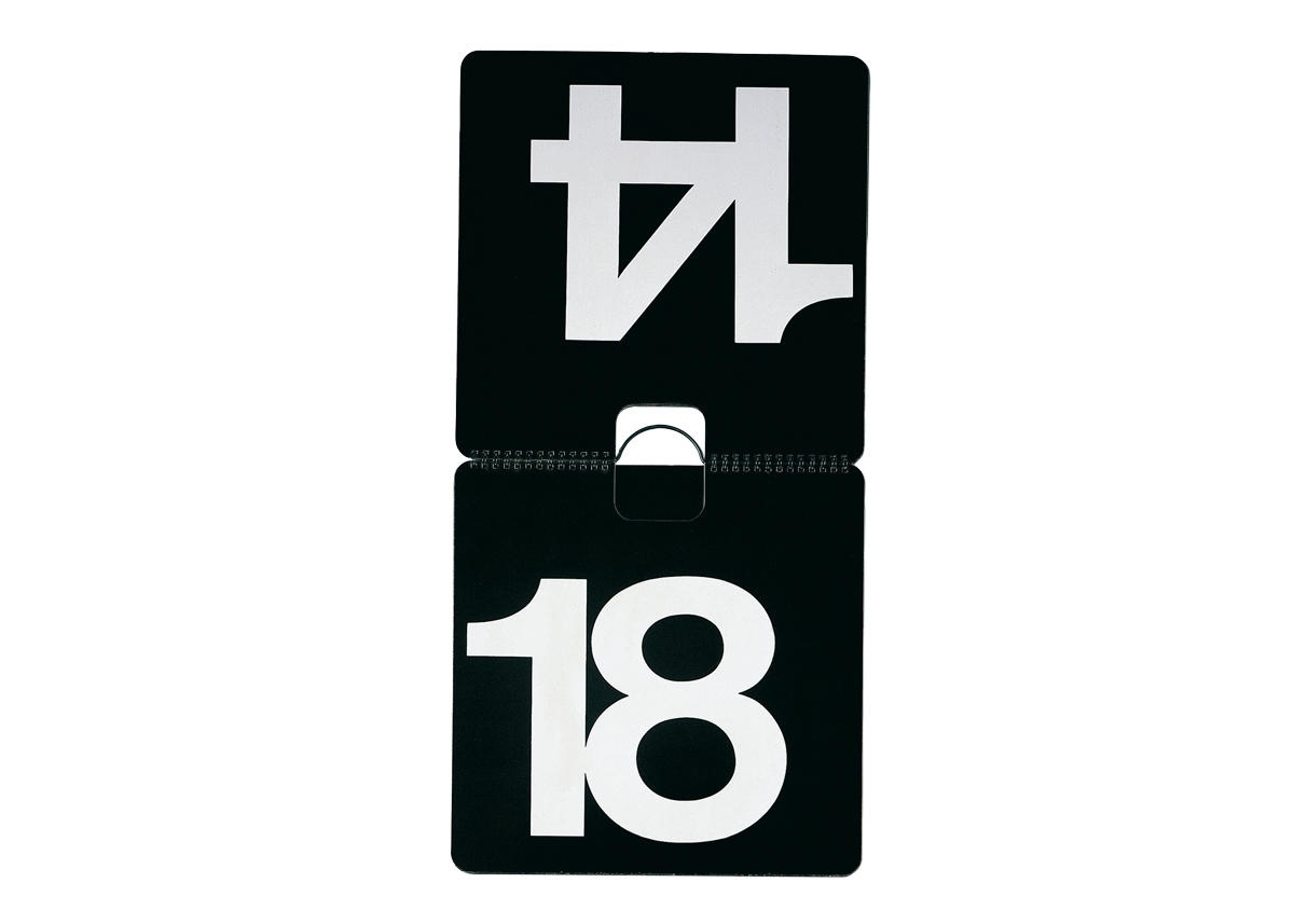 “Max 365” Perpetual Wall Calendar, 32 × 32 Cm