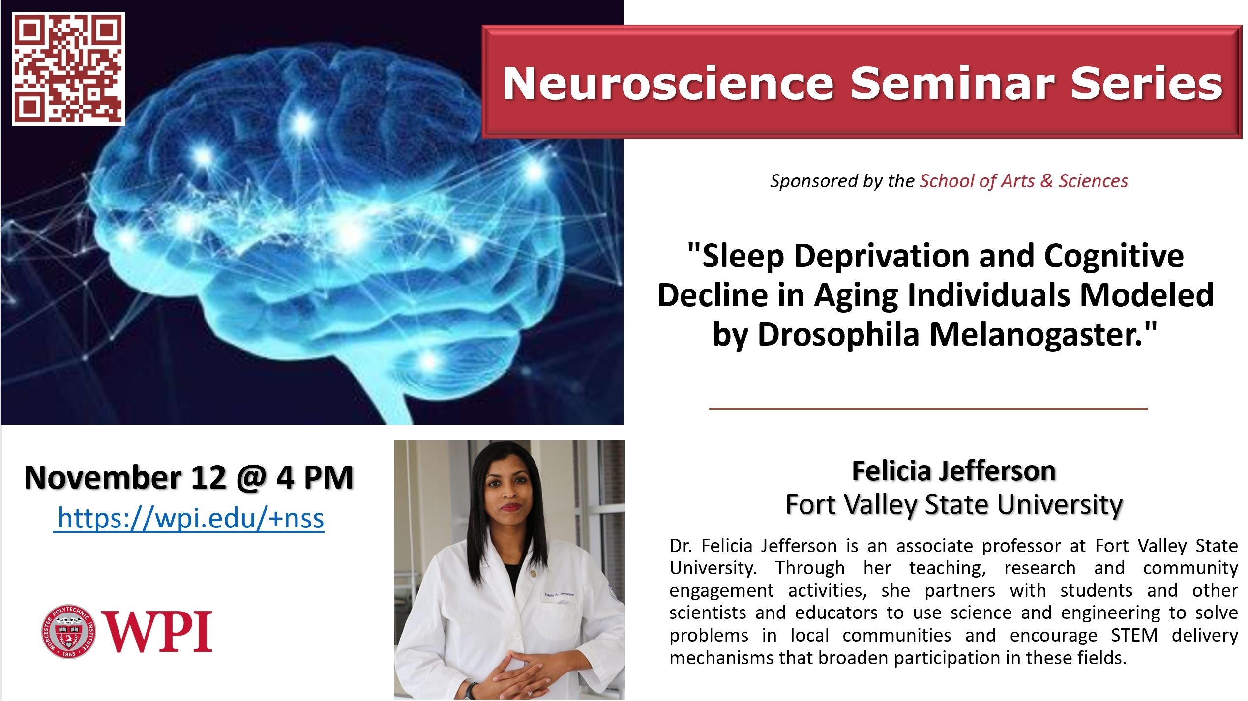 Neuroscience Seminar Series | Events | Calendar | News | Wpi