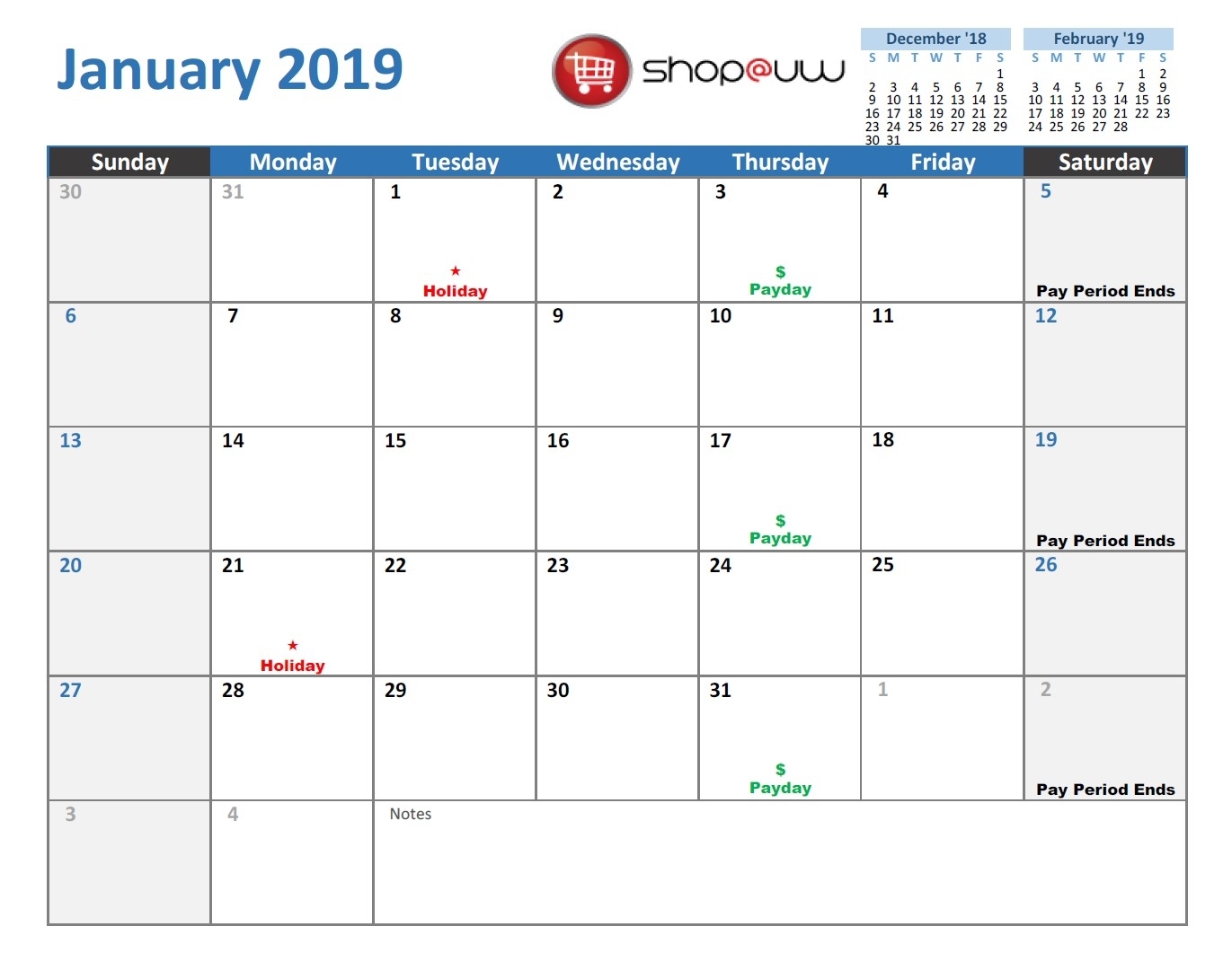 20 Federal Calendar With The Geico Calendar Template 2023