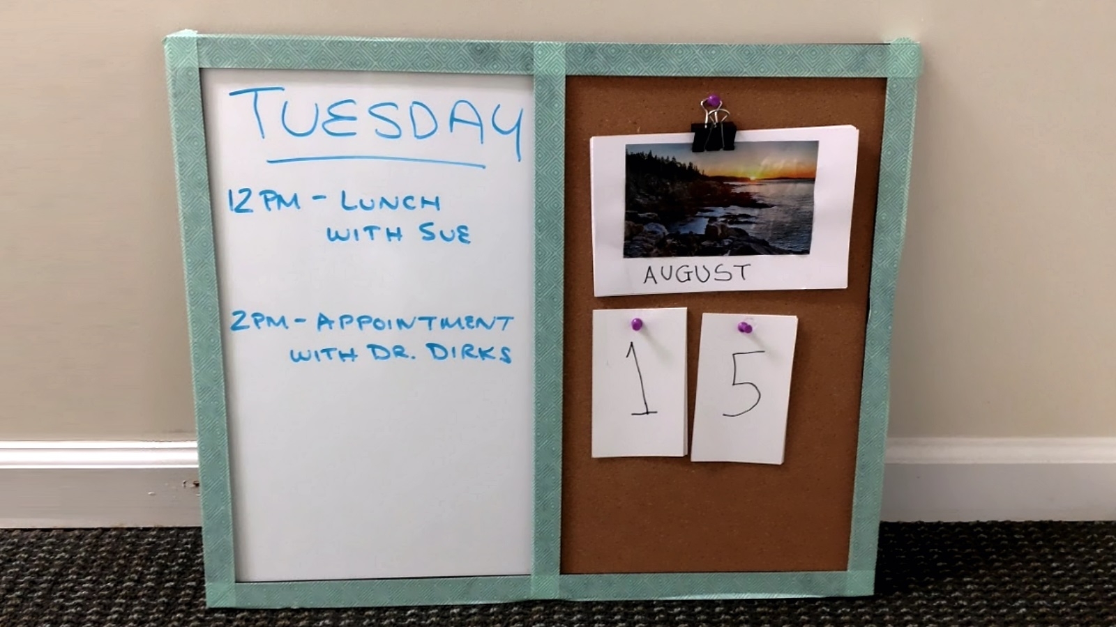 Orientation Board: Activities For Dementia Patients