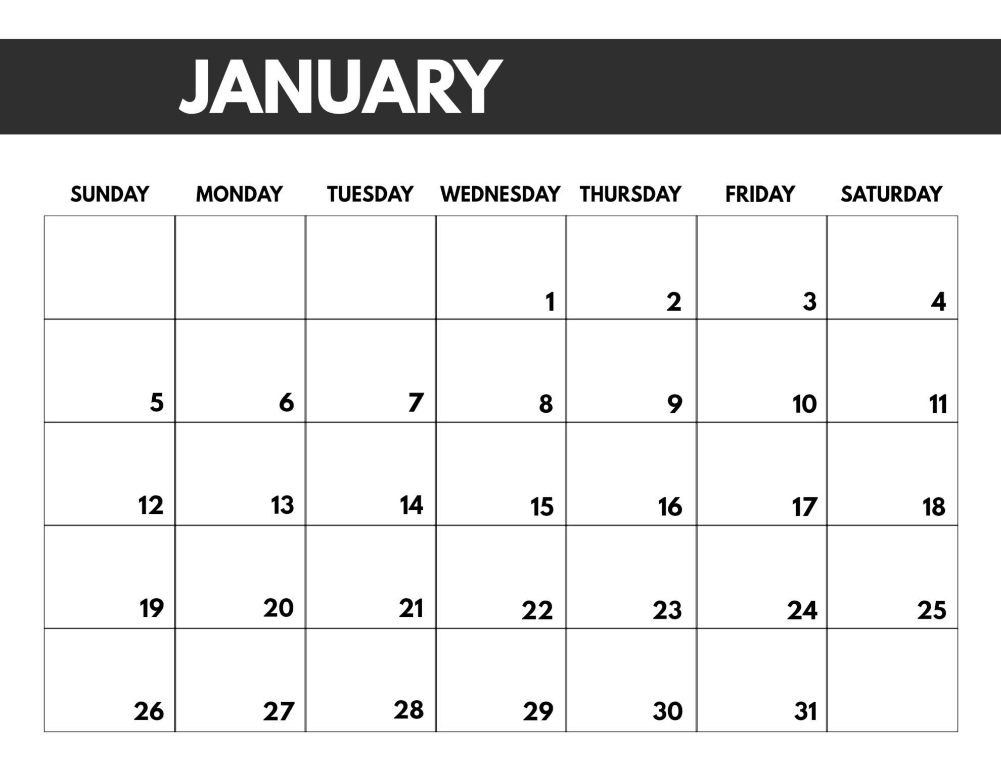 8 1 2 X 11 Desk Calendar