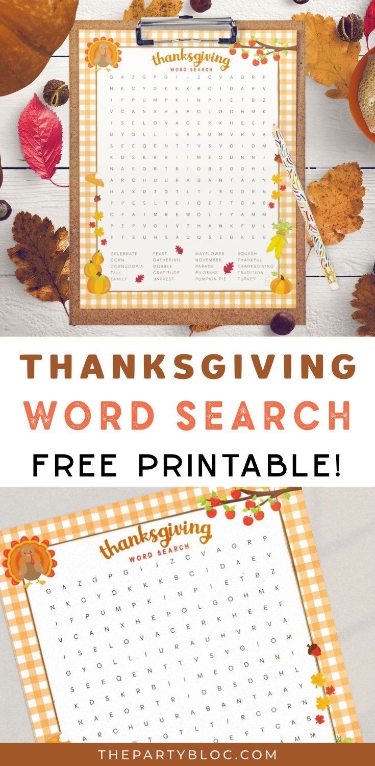 Pin On Free Thanksgiving Printables