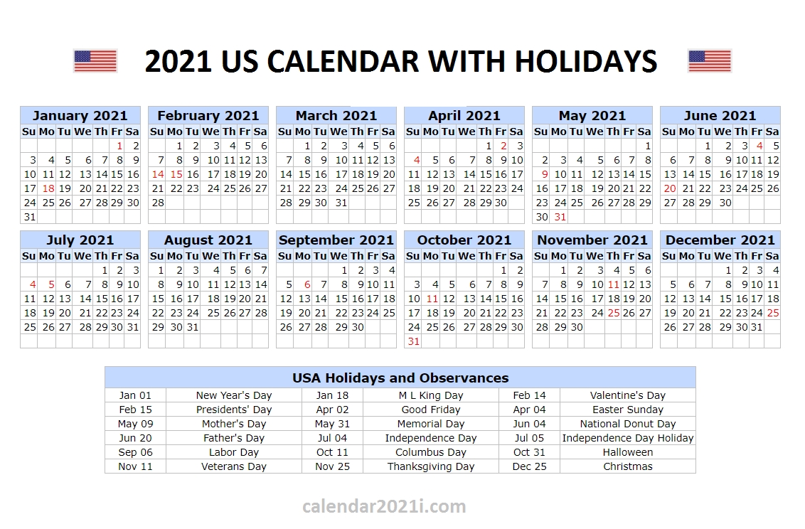 Federal Reserve Holidays 2021 Calendar | Calendar Template 2022