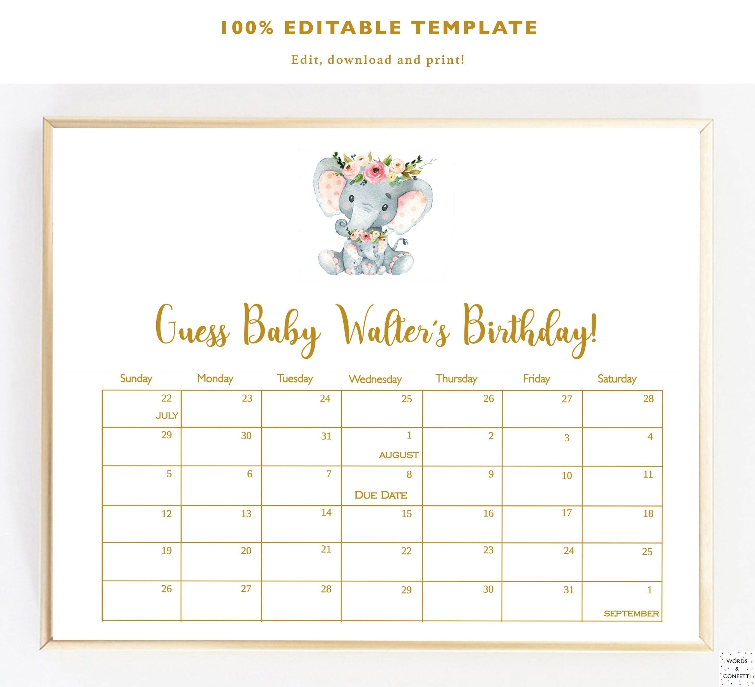 Pin On New Calendar Printable