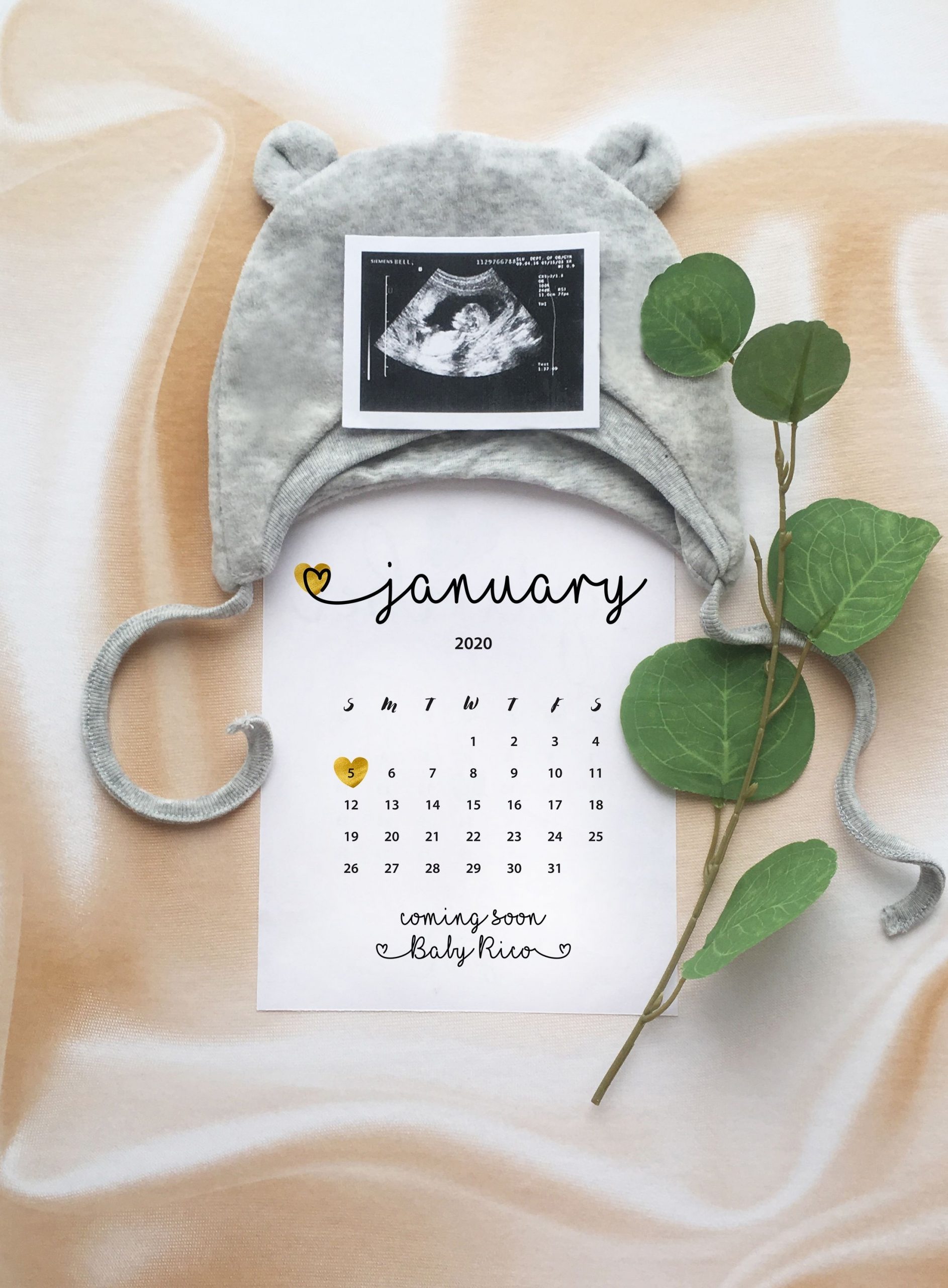 Baby Due Date Contest Calendar | Calendar Template 2021