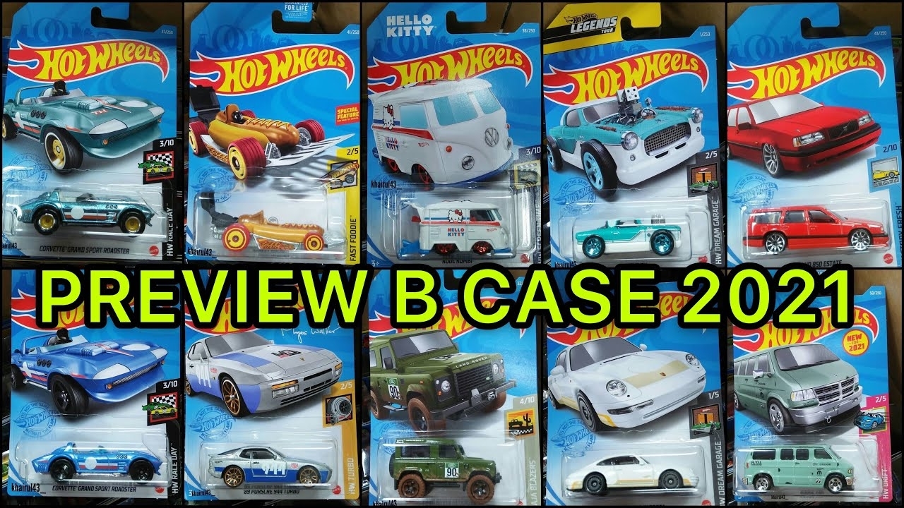 Preview: Hot Wheels - B Case 2021! Corvette Grand Sport Roadster