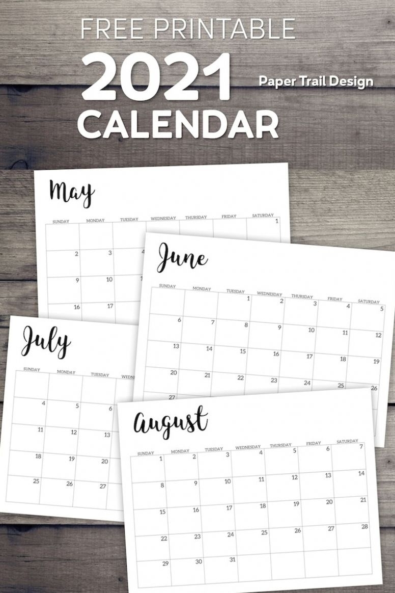 Printable Calendar 2021 January 2021 December 2021 | Etsy In