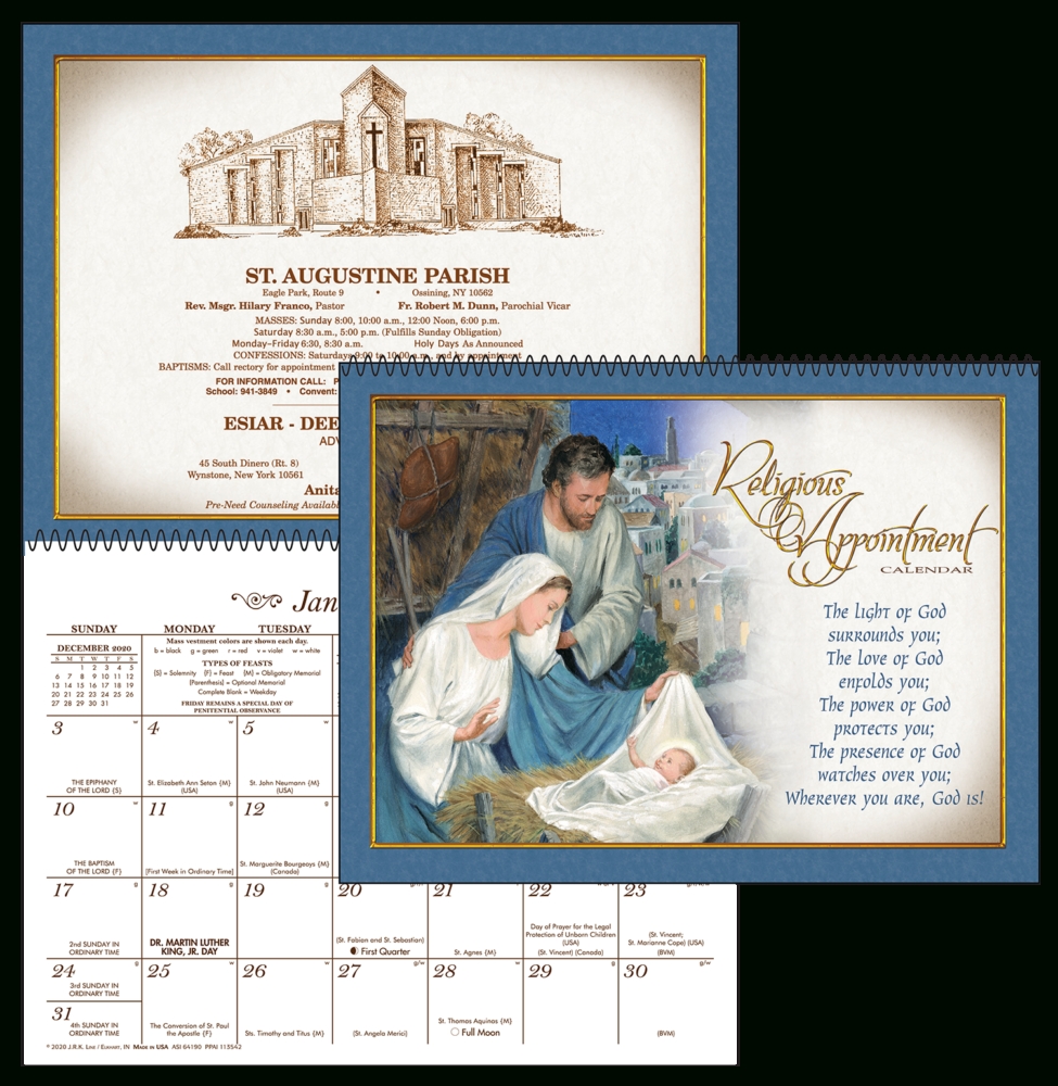 Religious Appointment Custom Calendar | Kellmark Corporation