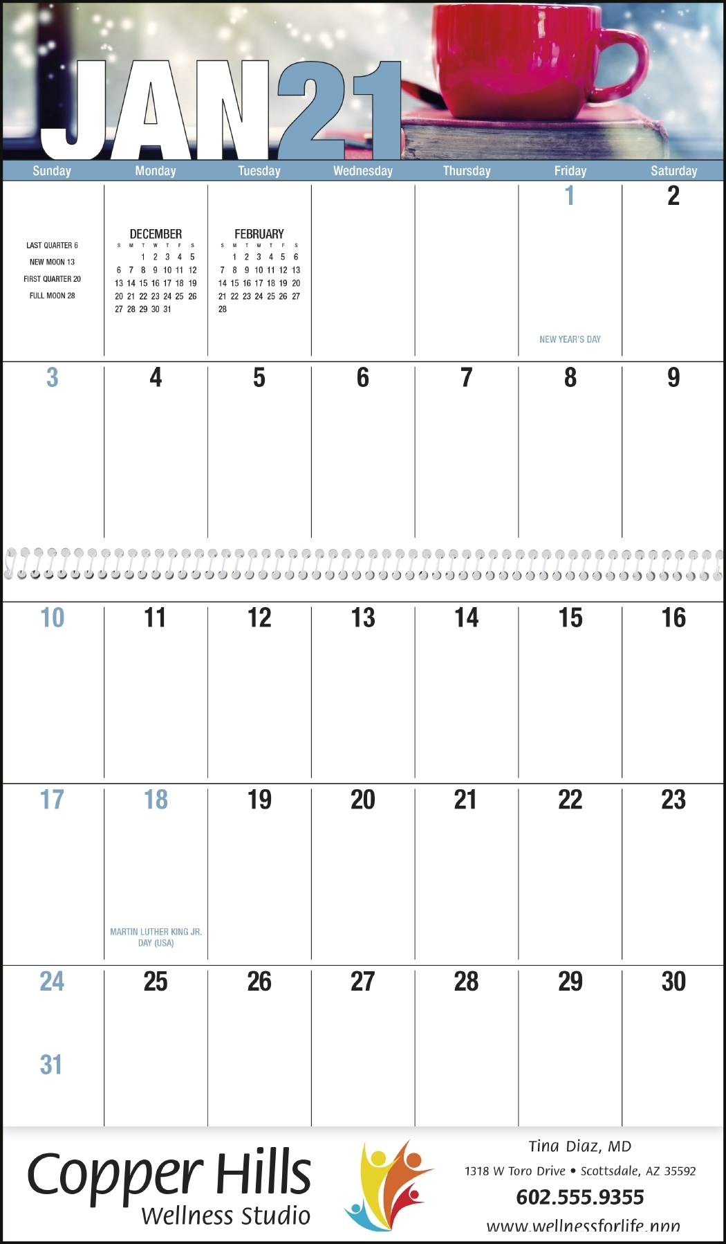 Seasonal Expressions - Big Block Memo - Calendars Now